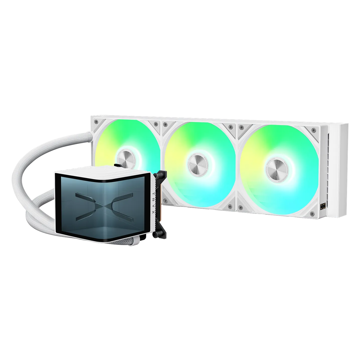 TRYX | PANORAMA SE 240 ARGB 一體式水冷散熱器（白色）